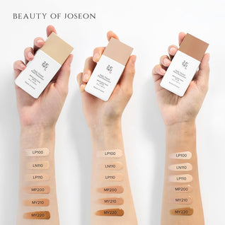 Daily Tinted Fluid Sunscreen 12 Shades for Face Moisturizing