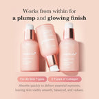 Triple Collagen Nourish and Hydrate Duo: Triple Collagen Cream and Triple Collagen Serum | Niacinamide, Hyaluronic Acid for Glowing, Fimer-Looking Skin | Korean Skincare, Gifts for Women
