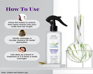 Nature+Science Rosemary & Rice Water Hair Spray