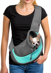Pet Sling Carrier Crossbody Cat & Small Dog Carrier