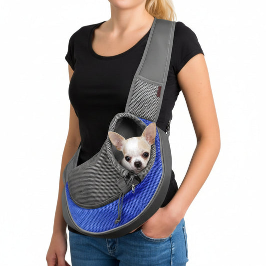 Pet Sling Carrier Crossbody Cat & Small Dog Carrier