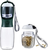 Dog Water Bottle Portable Travel Bottle with Bowl