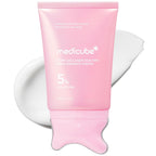 PDRN Collagen Gua Sha Neck Wrinkle Cream - Firming, Contour Care | Built-In Gua Sha Massager with Volufiline 5% - for the Look of Fine Lines, Jawline, Neck, Décolleté, Korean Skincare, 3.17 Oz