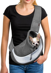 Pet Sling Carrier Crossbody Cat & Small Dog Carrier
