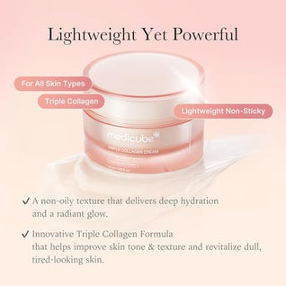 Triple Collagen Nourish and Hydrate Duo: Triple Collagen Cream and Triple Collagen Serum