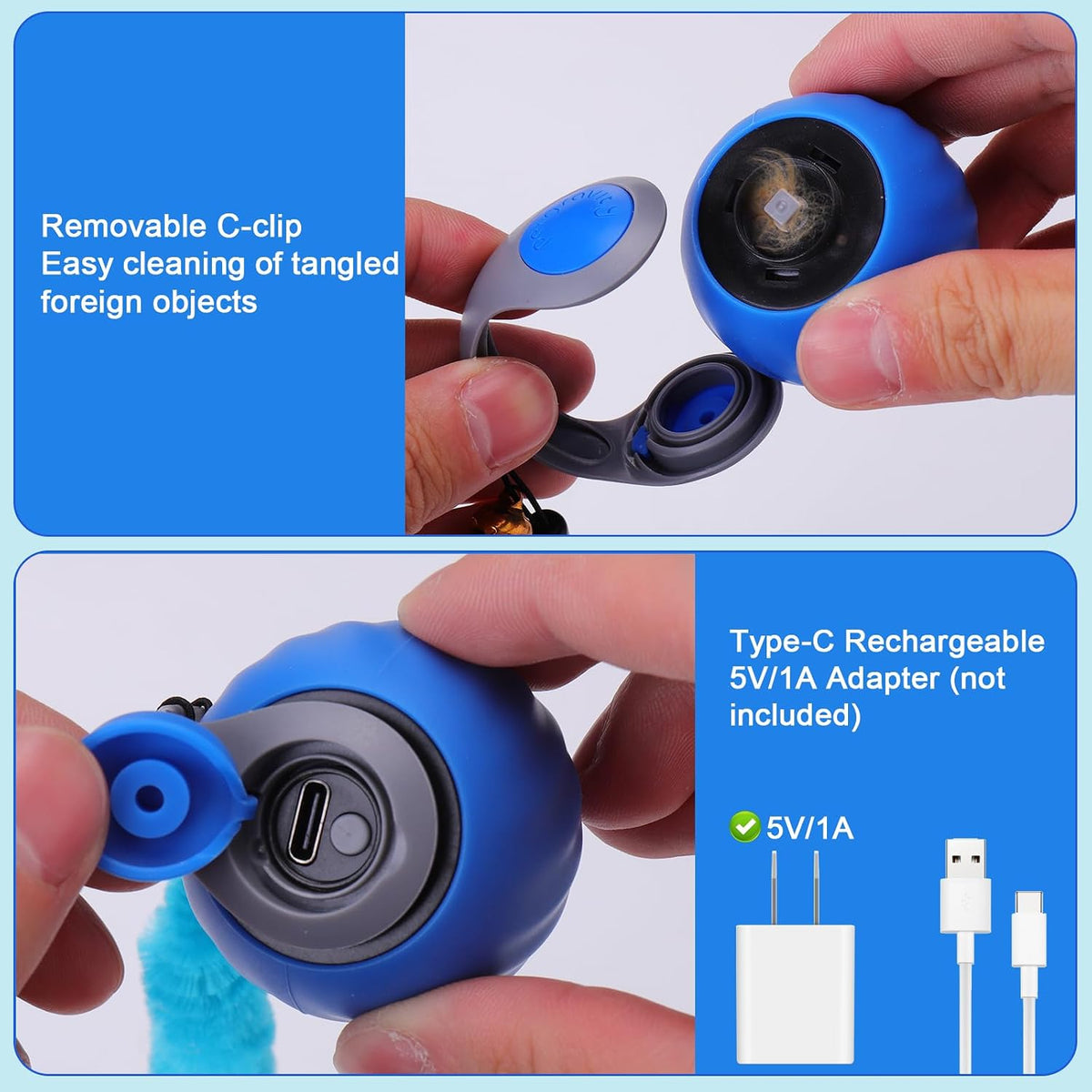 Interactive Cat Toy Ball – Automatic Moving Cat Toy