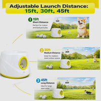 Automatic Ball Launcher for Dogs Dog Ball Thrower