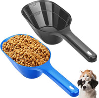Dog Food Scoop Pet Food Measuring Scoop 2 Pack