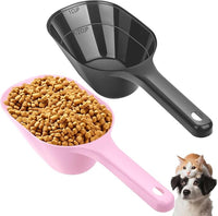 Dog Food Scoop Pet Food Measuring Scoop 2 Pack