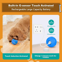 Motion Activated Dog Ball Interactive Moving Dog Toy