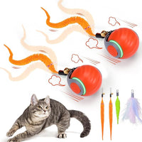 Interactive Cat Toy Ball – Automatic Moving Cat Toy
