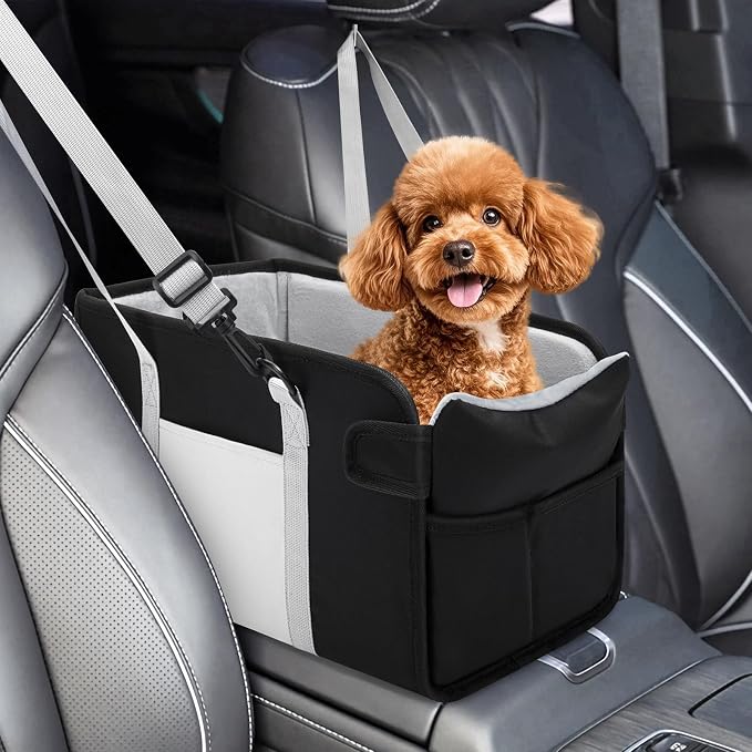 Dog Car Seat for Small Dogs Console Dog Booster Seat