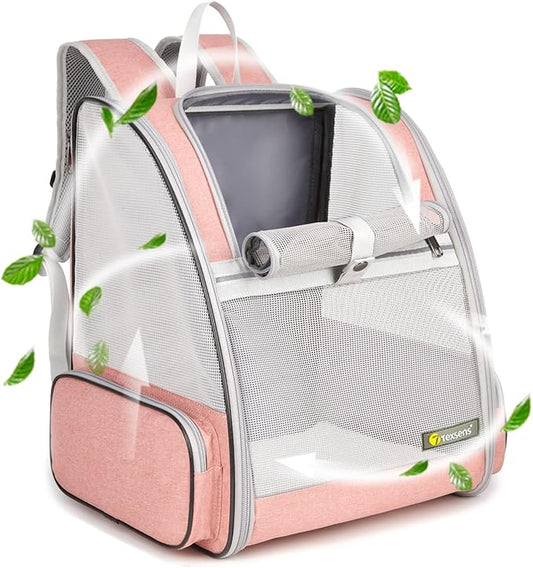 Cat Backpack Carrier Bubble Pet Carrier Backpack