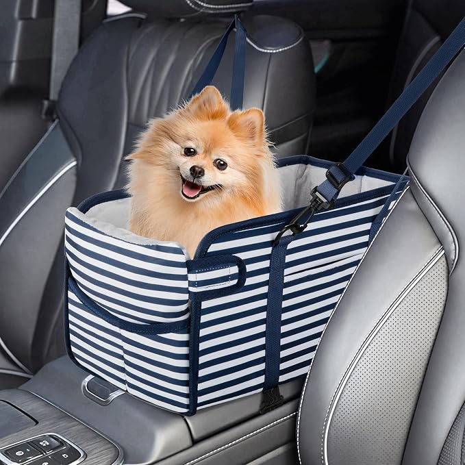 Dog Car Seat for Small Dogs Console Dog Booster Seat