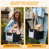 Dog Car Seat for Small Dogs Console Dog Booster Seat