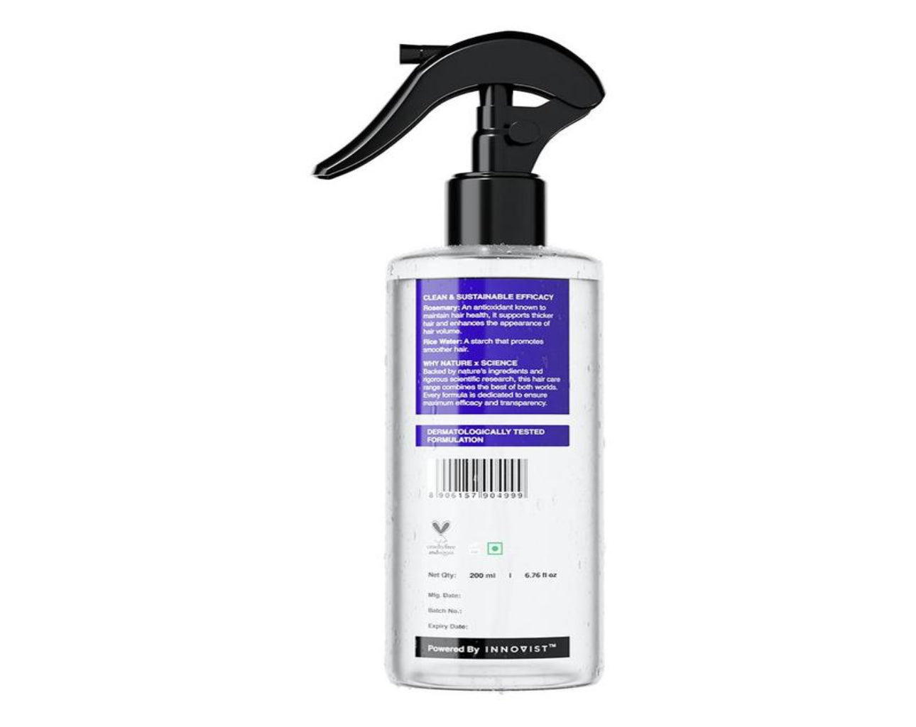 Nature+Science Rosemary & Rice Water Hair Spray
