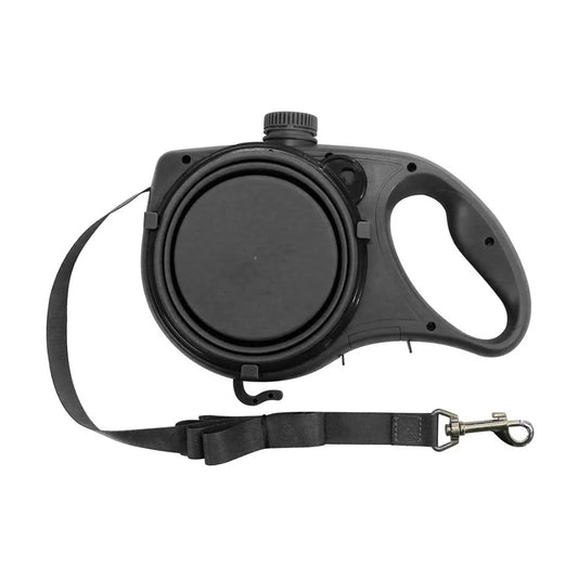 Retractable Dog Leash with Water Bottle  Leash