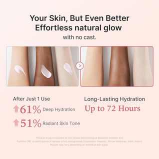 Sunscreen No Cast Just Glow Collagen | SPF 50 Broad Spectrum Face Sunscreen
