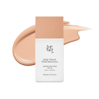 Daily Tinted Fluid Sunscreen 12 Shades for Face Moisturizing